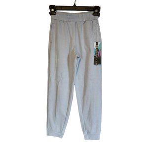 NWT Kyodan Girls Blue Velvet Moss Brushed Joggers (M - 10)